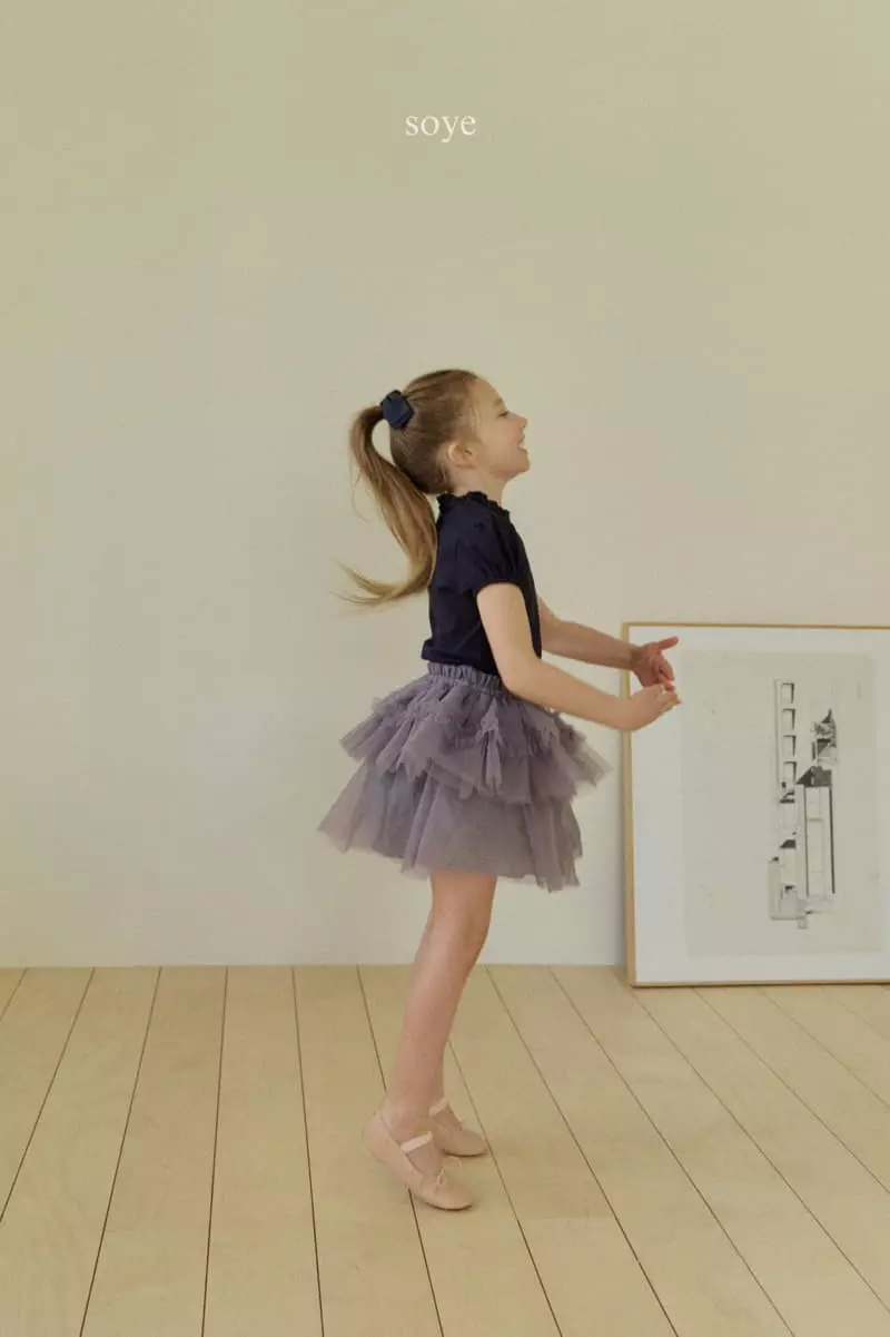 Soye - Korean Children Fashion - #kidzfashiontrend - Cancan Sha Skirt - 7