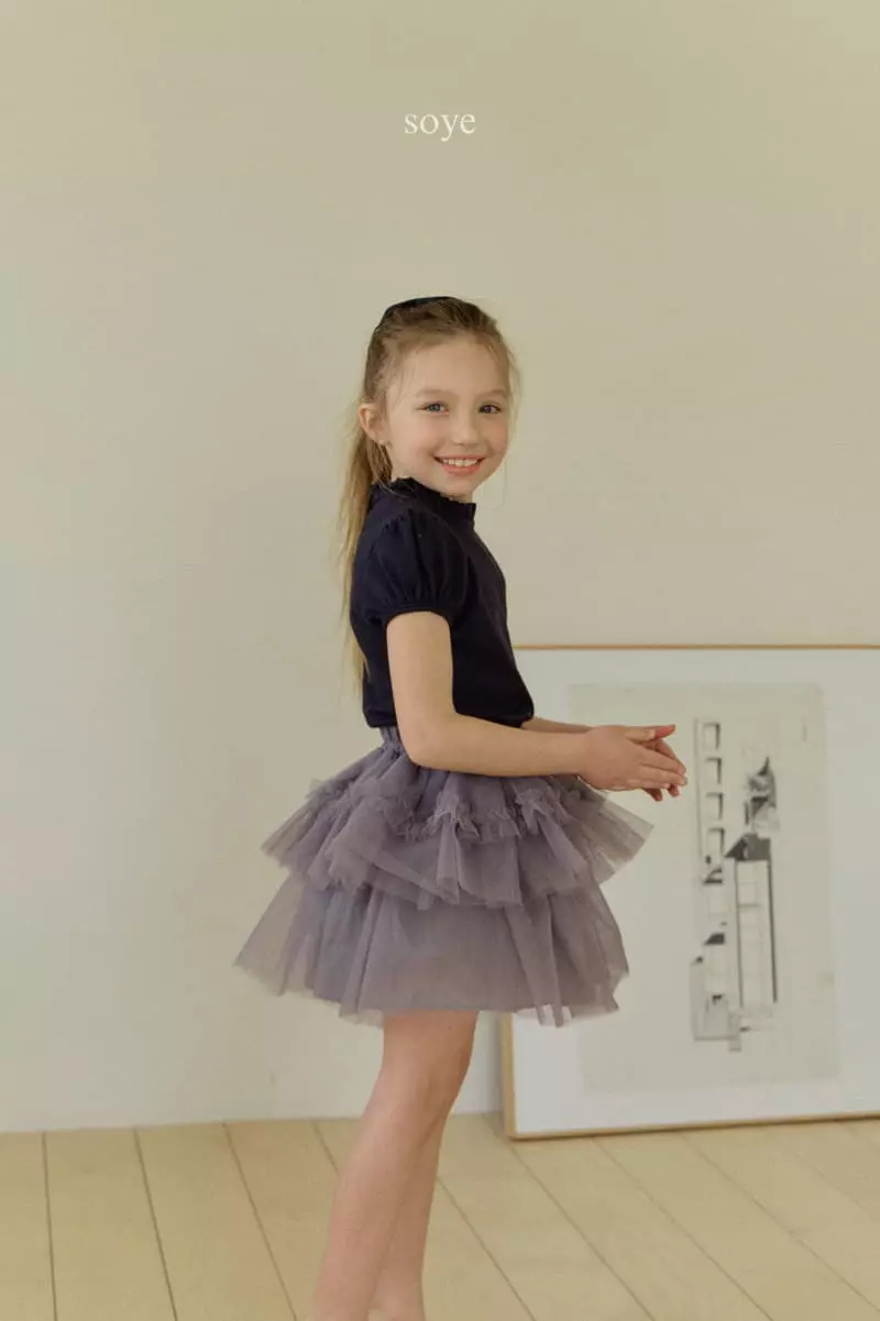 Soye - Korean Children Fashion - #minifashionista - Cancan Sha Skirt - 11