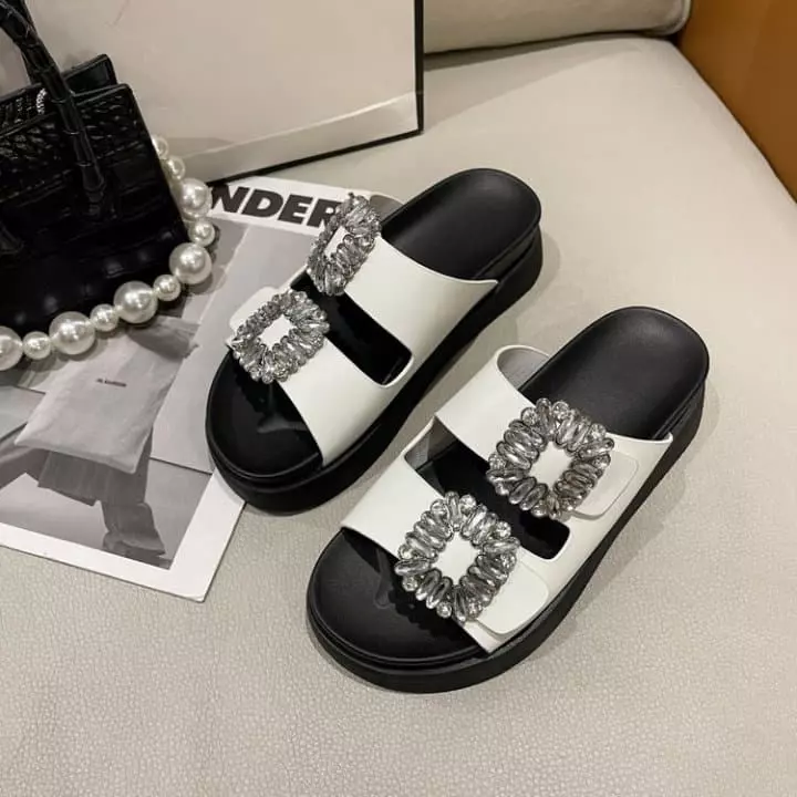 Ssangpa - Korean Women Fashion - #momslook - th c34 Slippers - 2