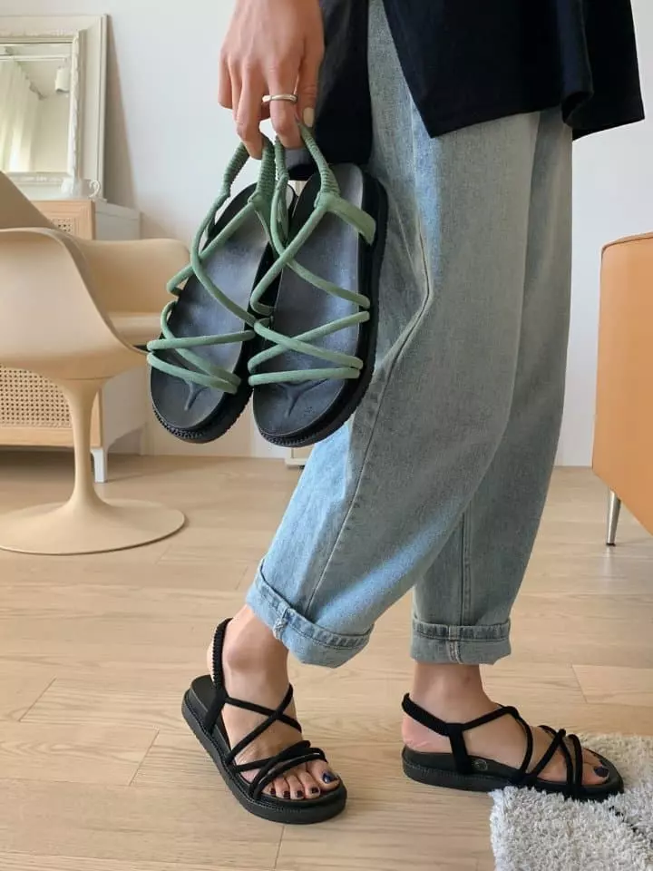 Ssangpa - Korean Women Fashion - #momslook - md 1921 Sandals - 12