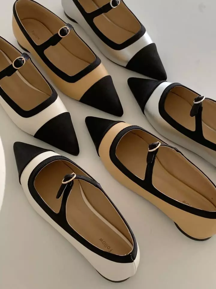 Ssangpa - Korean Women Fashion - #womensfashion - f 1315 Flats - 4