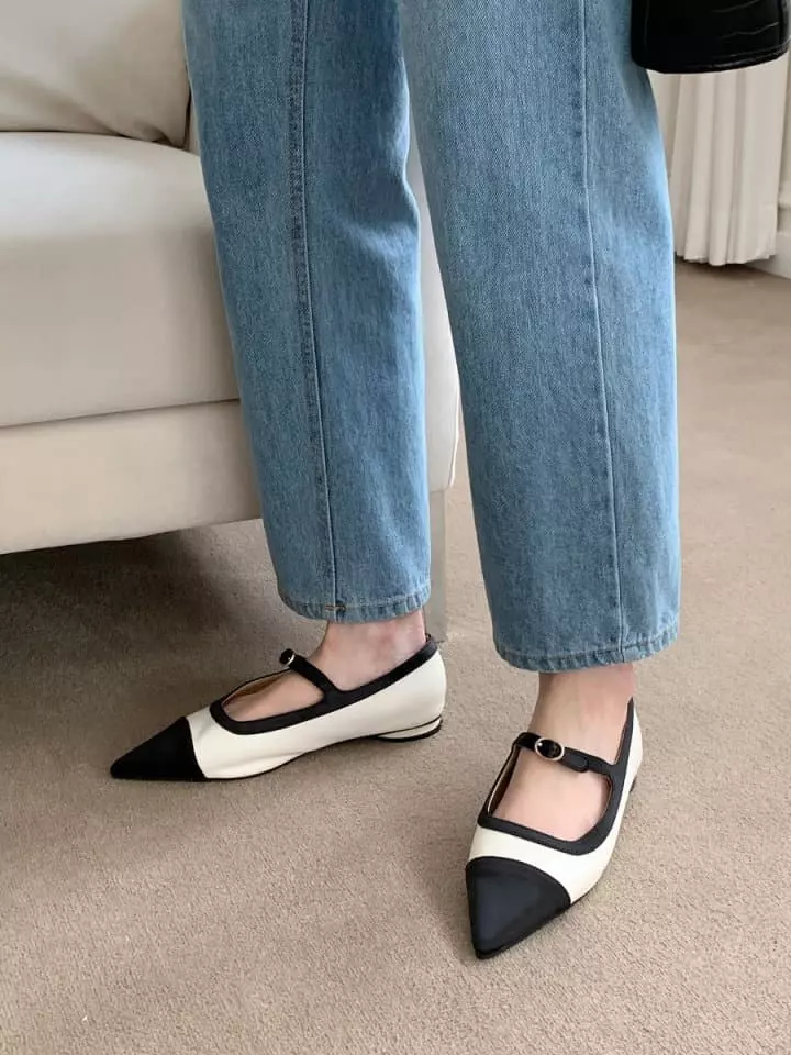 Ssangpa - Korean Women Fashion - #momslook - f 1315 Flats - 6