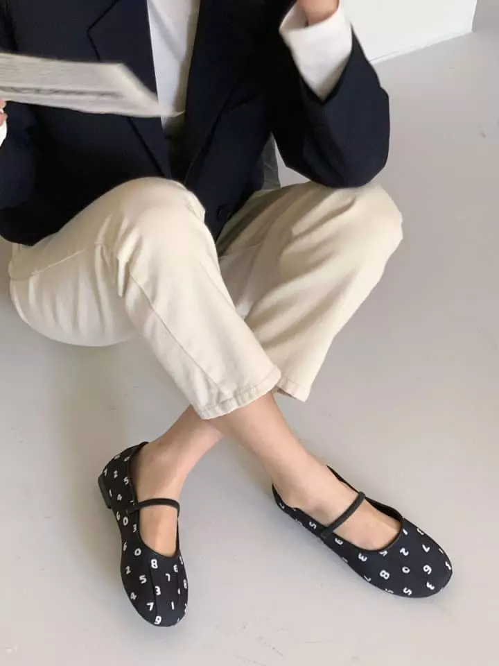 Ssangpa - Korean Women Fashion - #momslook - f 1305 Flats - 7