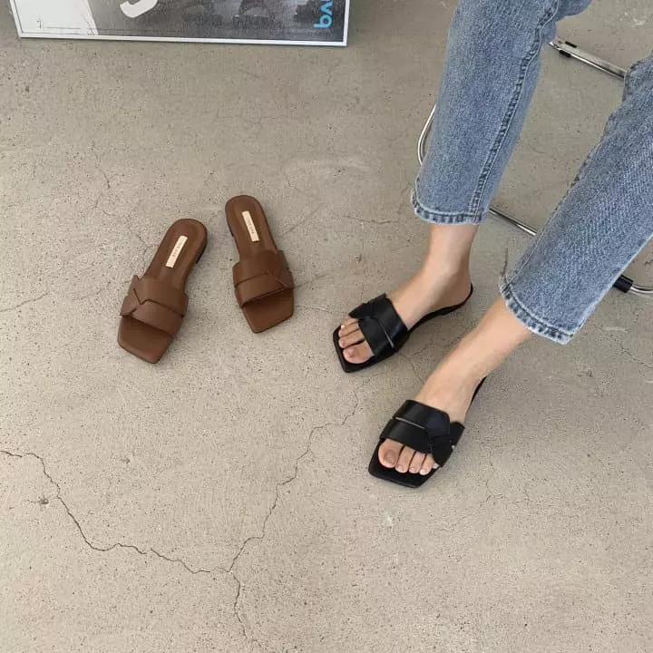 Ssangpa - Korean Women Fashion - #thatsdarling - li 2345 Slippers - 4