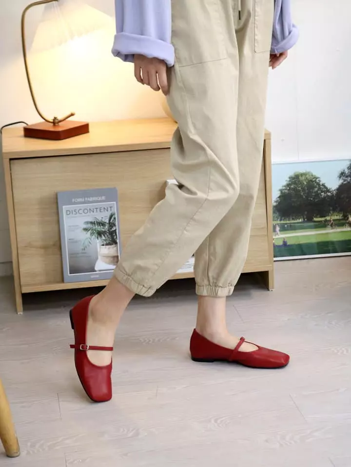 Ssangpa - Korean Women Fashion - #vintageinspired - sn 2168 Flats - 2
