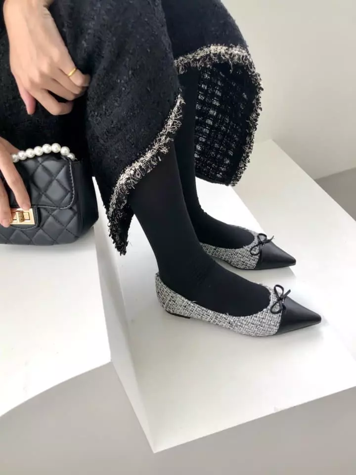 Ssangpa - Korean Women Fashion - #momslook - tt 2108 Flats - 4