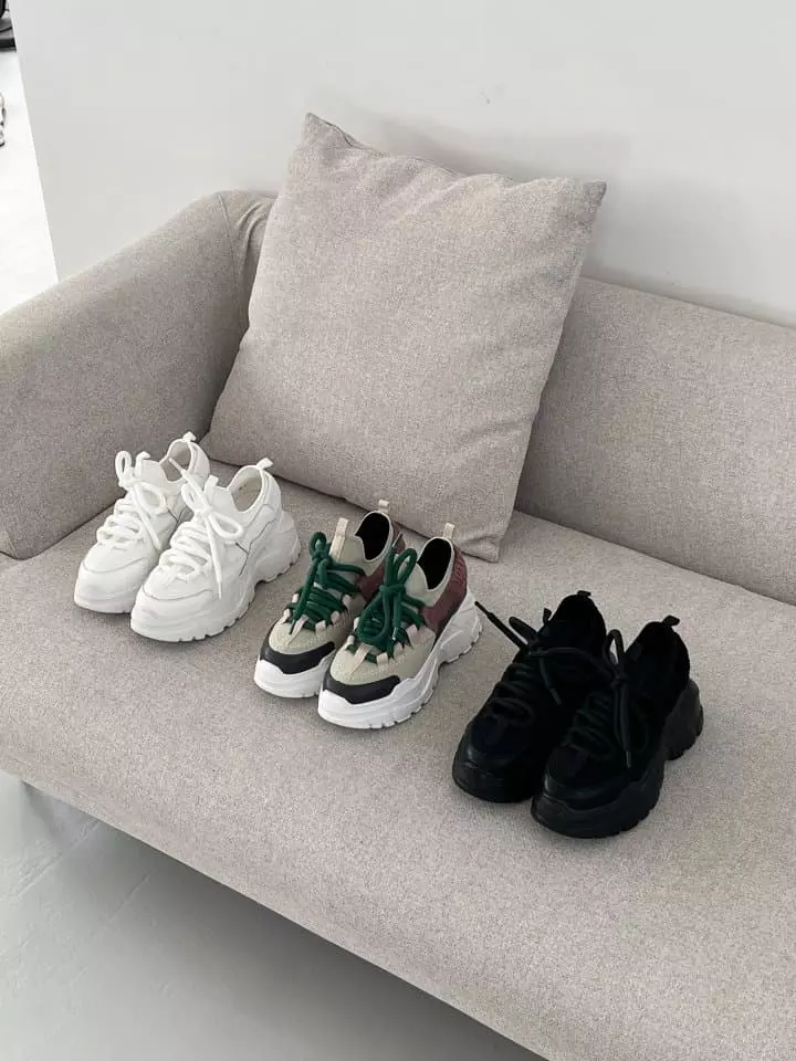 Ssangpa - Korean Women Fashion - #momslook - zz 5329 Sneakers - 4