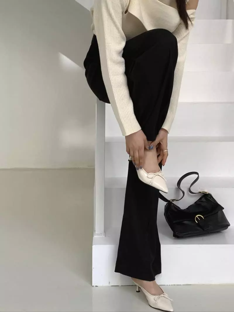 Ssangpa - Korean Women Fashion - #womensfashion - nv 7420 Flats - 7