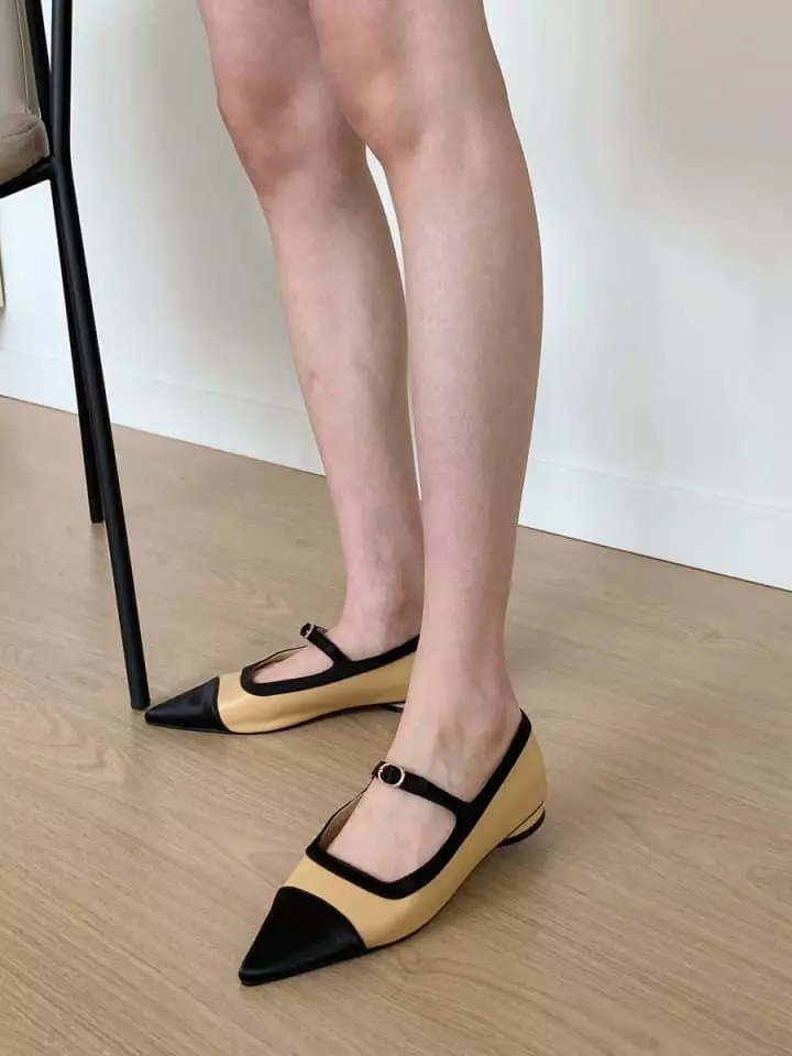 Ssangpa - Korean Women Fashion - #womensfashion - f 1315 Flats - 5