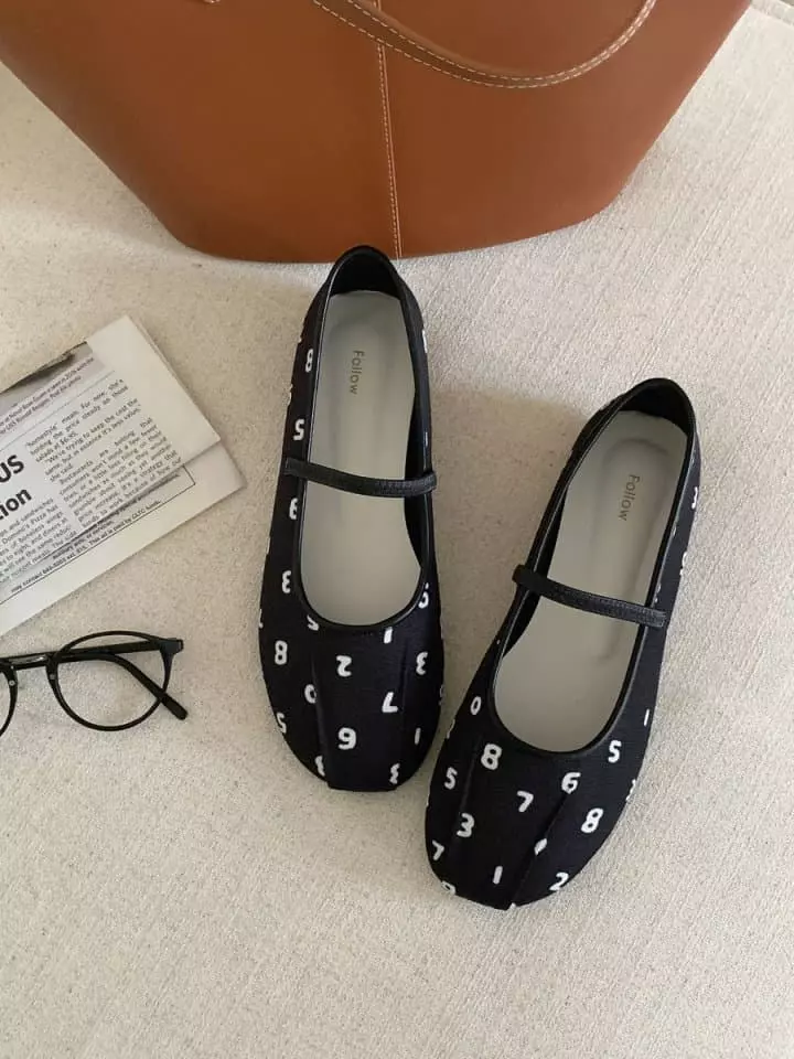 Ssangpa - Korean Women Fashion - #momslook - f 1305 Flats - 4