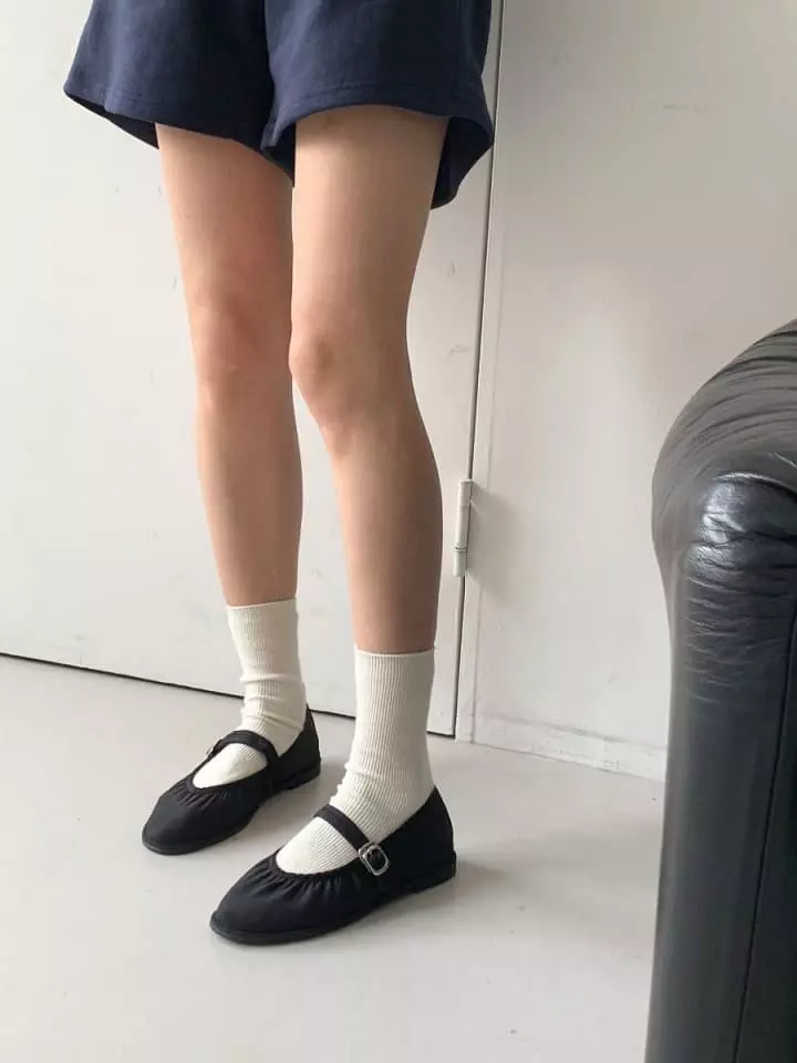 Ssangpa - Korean Women Fashion - #womensfashion - f 1300 Flats