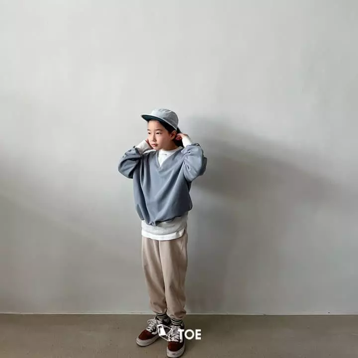 TOE - Korean Children Fashion - #childofig - French Terry Pants - 3