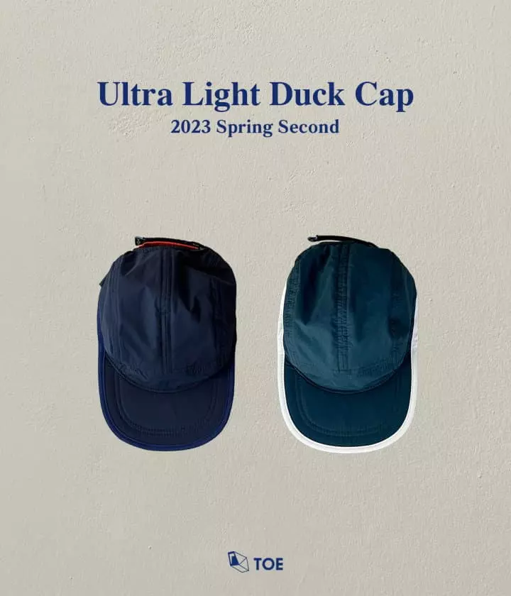 TOE - Korean Children Fashion - #kidzfashiontrend - Ultra Light Duck Cap - 12