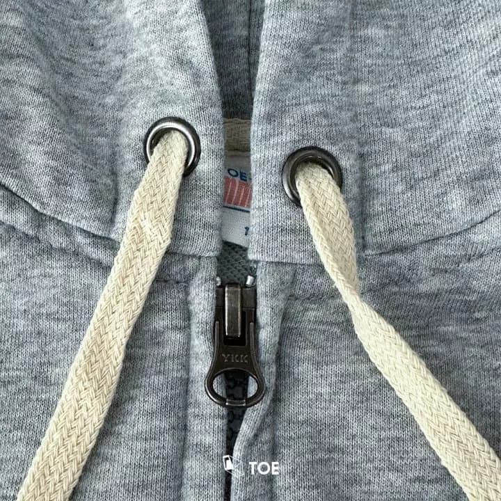 TOE - Korean Children Fashion - #magicofchildhood - French Hoody Zip-up - 12