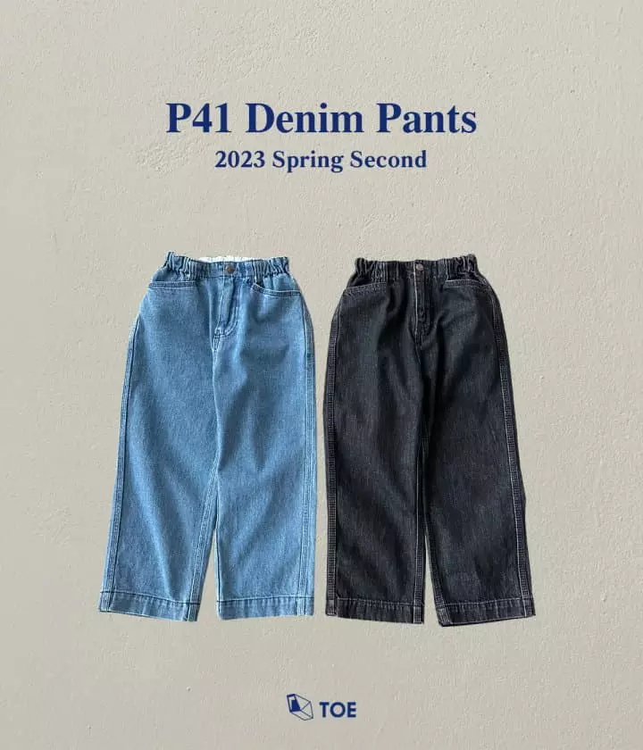 TOE - Korean Children Fashion - #prettylittlegirls - P41 Jeans - 11