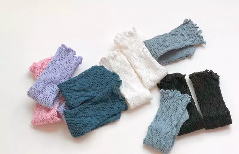 Teamand - Korean Children Fashion - #Kfashion4kids - Quilting Lace Socks with Mom - 7