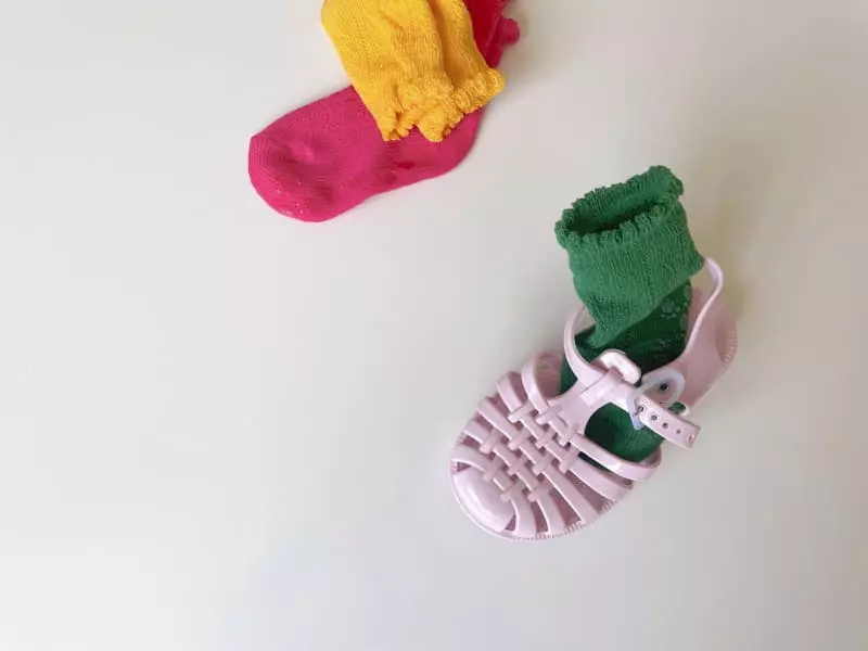 Teamand - Korean Children Fashion - #Kfashion4kids - Macaroon Short Socks Set - 6
