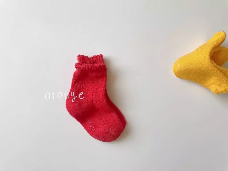 Teamand - Korean Children Fashion - #kidsshorts - Macaroon Short Socks Set - 3
