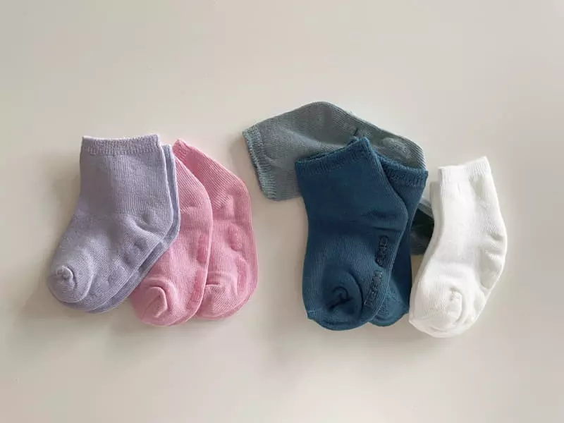 Teamand - Korean Children Fashion - #kidsshorts - Ink Socks sEt - 2