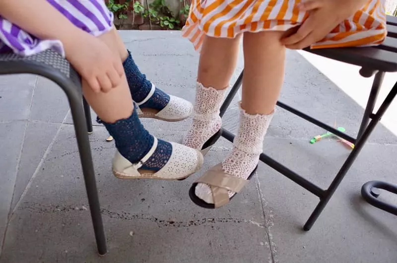 Teamand - Korean Children Fashion - #littlefashionista - Quilting Lace Socks with Mom - 8