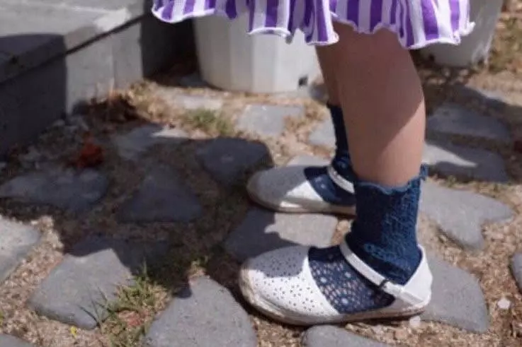 Teamand - Korean Children Fashion - #magicofchildhood - Quilting Lace Socks with Mom - 9
