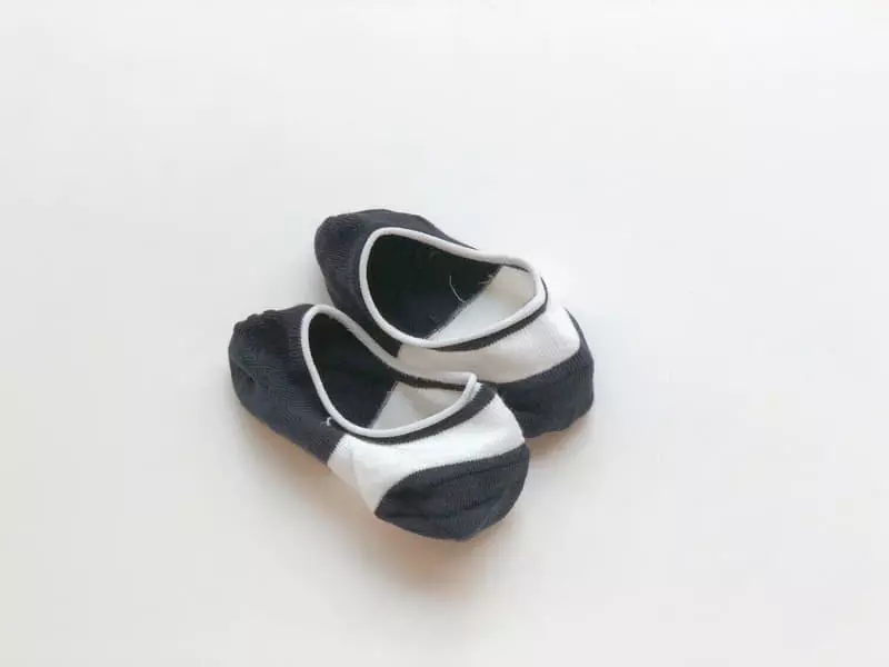 Teamand - Korean Children Fashion - #minifashionista - Two Tone Socks Basic Set
