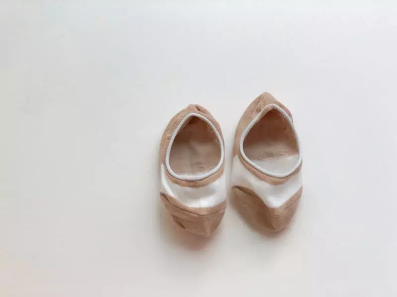 Teamand - Korean Children Fashion - #prettylittlegirls - Two Tone Socks Pure Set - 3