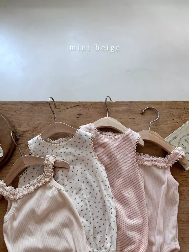 The Beige - Korean Baby Fashion - #babyboutique - Gopchang Frill Bodysuit - 6