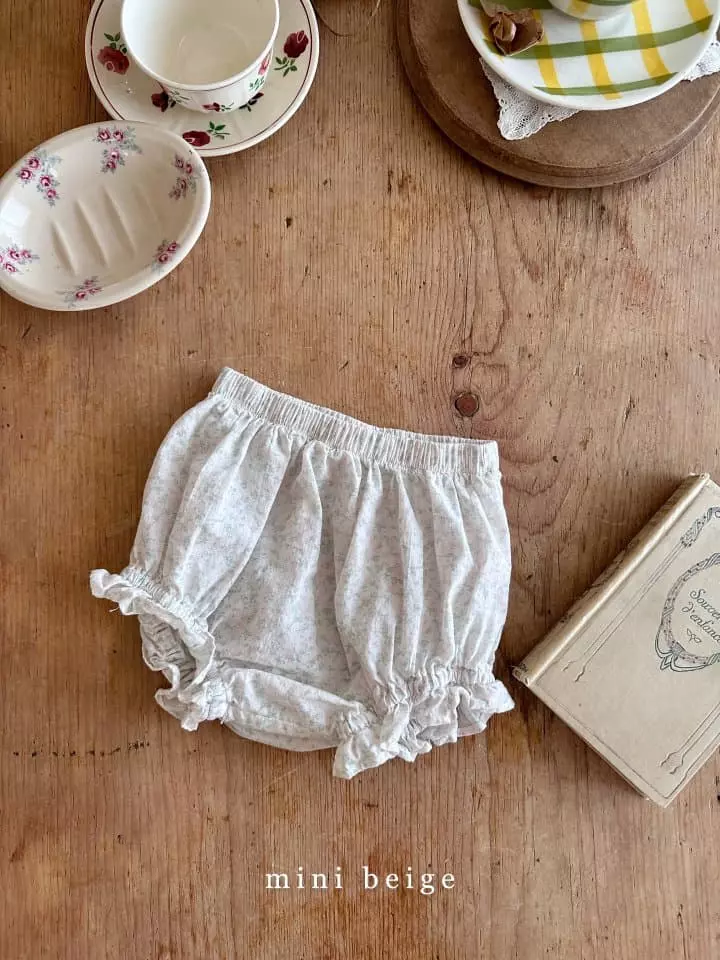 The Beige - Korean Baby Fashion - #babyboutique - Flower Bloomer - 2