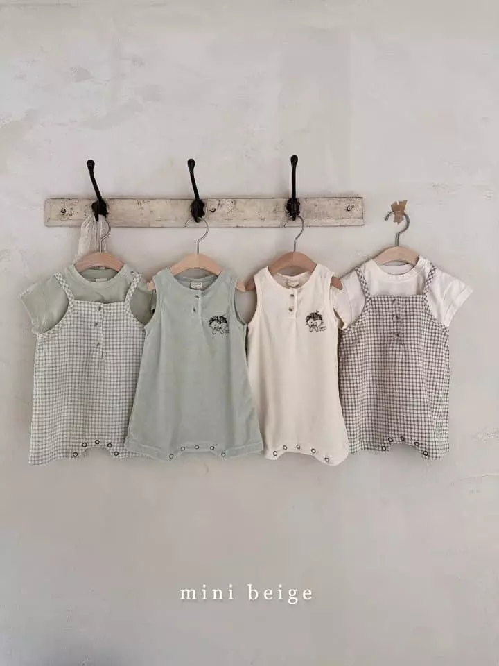 The Beige - Korean Baby Fashion - #babyboutique - Terry Bodysuit - 12