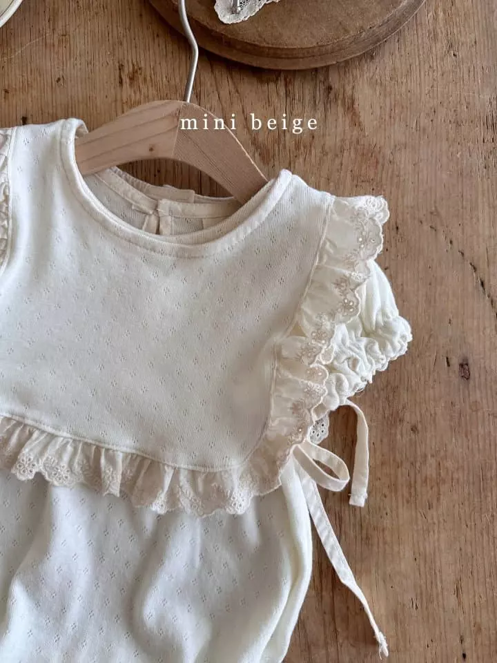 The Beige - Korean Baby Fashion - #babyboutiqueclothing - Eyelet Cape - 9