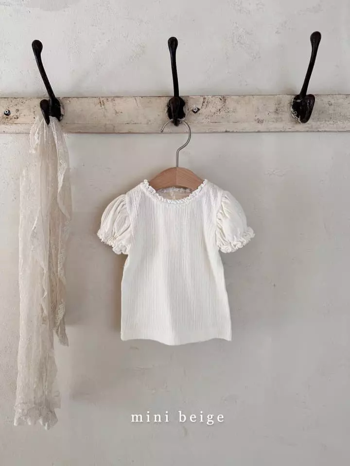 The Beige - Korean Baby Fashion - #babyclothing - Puff Tee - 7