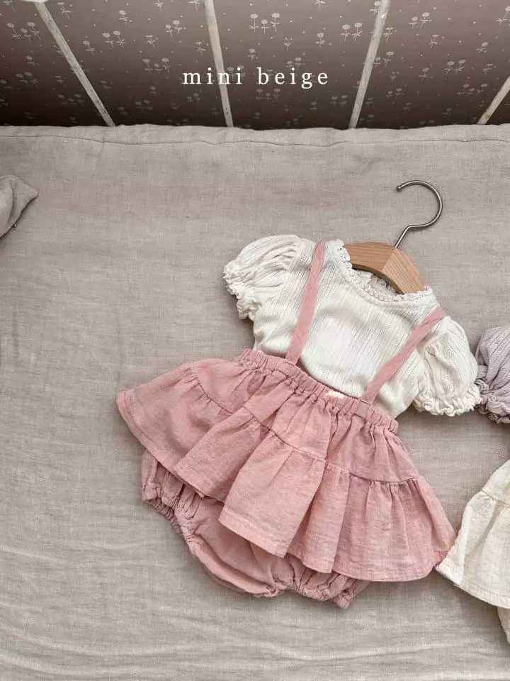 The Beige - Korean Baby Fashion - #babyfever - Puff Tee - 9