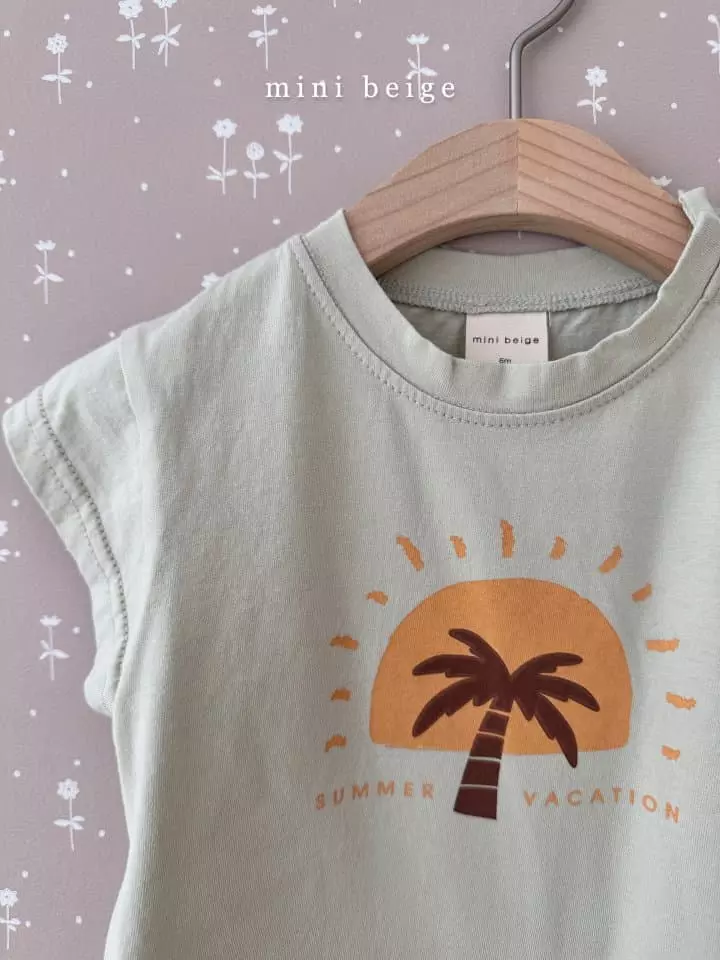 The Beige - Korean Baby Fashion - #babygirlfashion - Palm Tee - 2