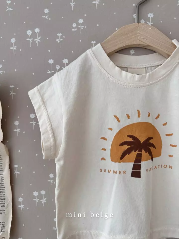 The Beige - Korean Baby Fashion - #babylifestyle - Palm Tee - 4