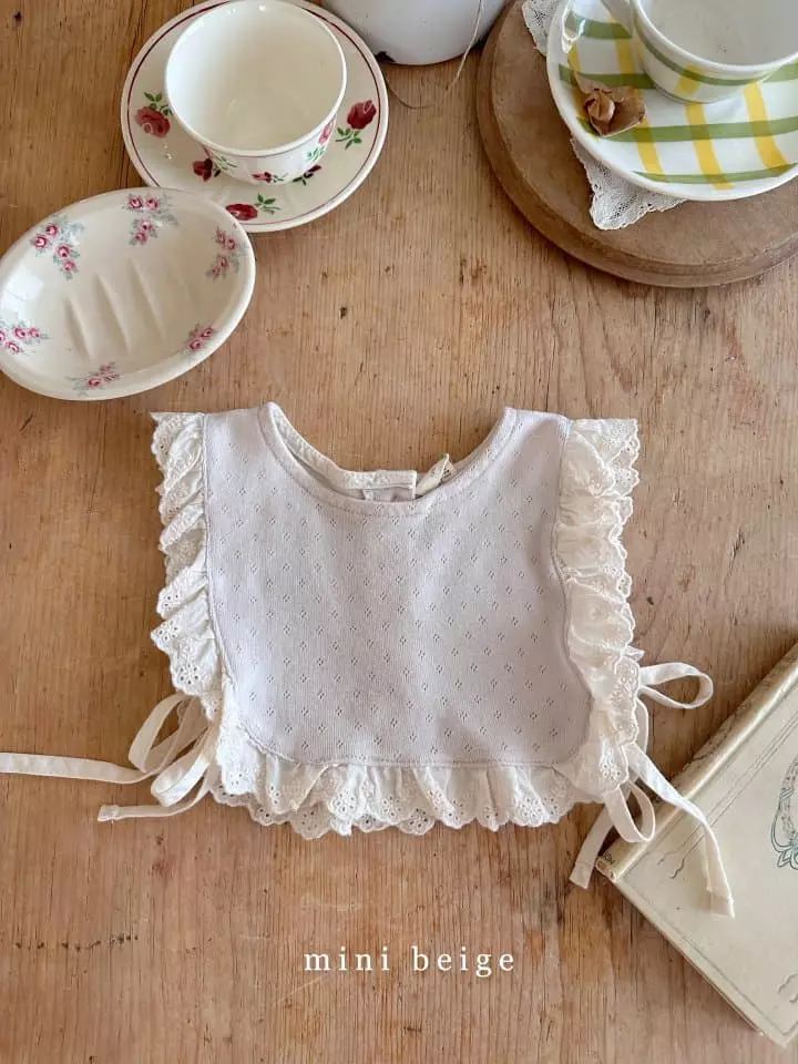 The Beige - Korean Baby Fashion - #babyoutfit - Eyelet Cape - 3