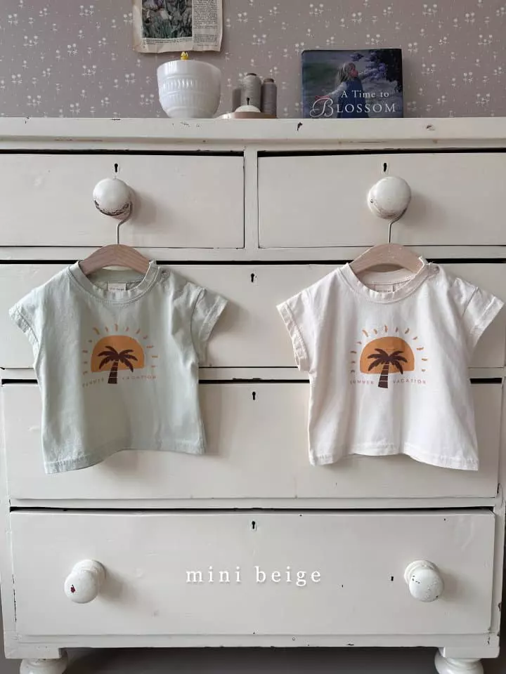 The Beige - Korean Baby Fashion - #babyoutfit - Palm Tee - 6