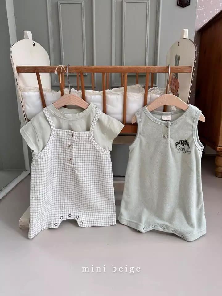The Beige - Korean Baby Fashion - #babywear - Terry Bodysuit - 9