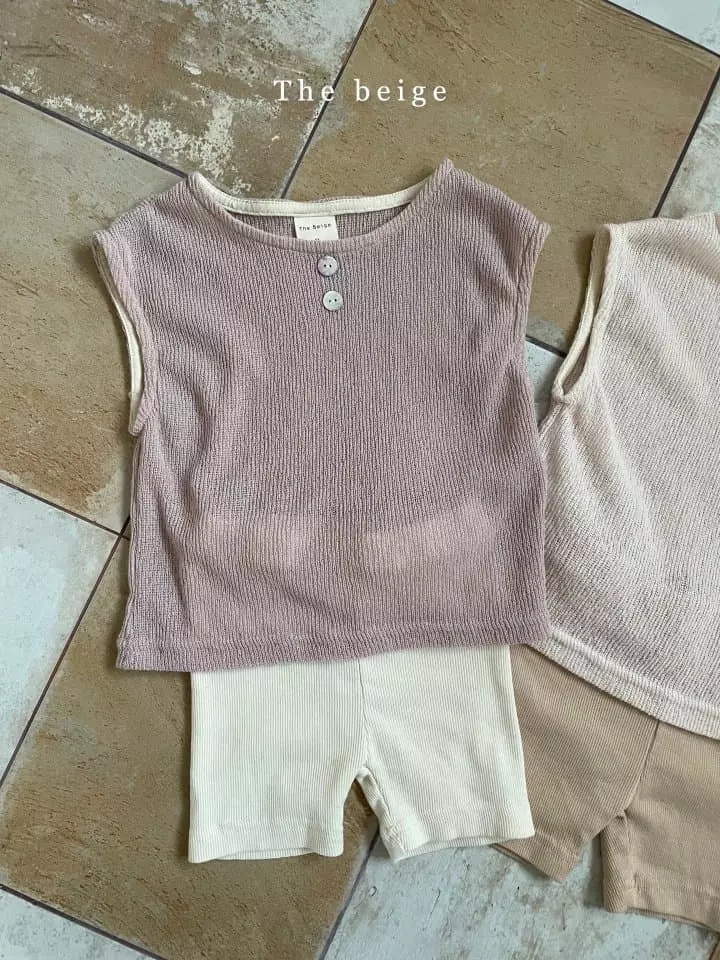 The Beige - Korean Children Fashion - #Kfashion4kids - Short Leggings - 5