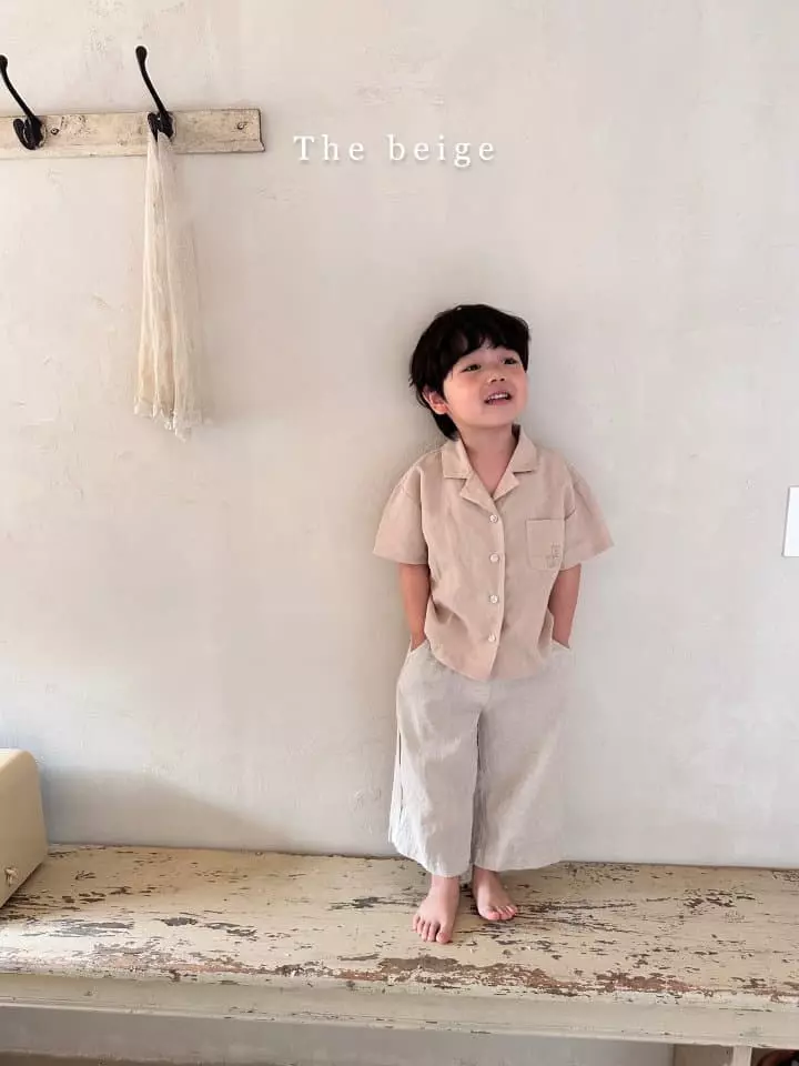 The Beige - Korean Children Fashion - #Kfashion4kids - Linen Shirt - 8