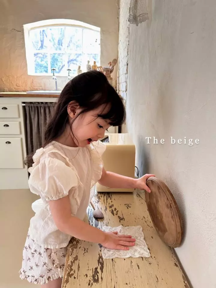 The Beige - Korean Children Fashion - #childrensboutique - Wing Frill Blouse - 7