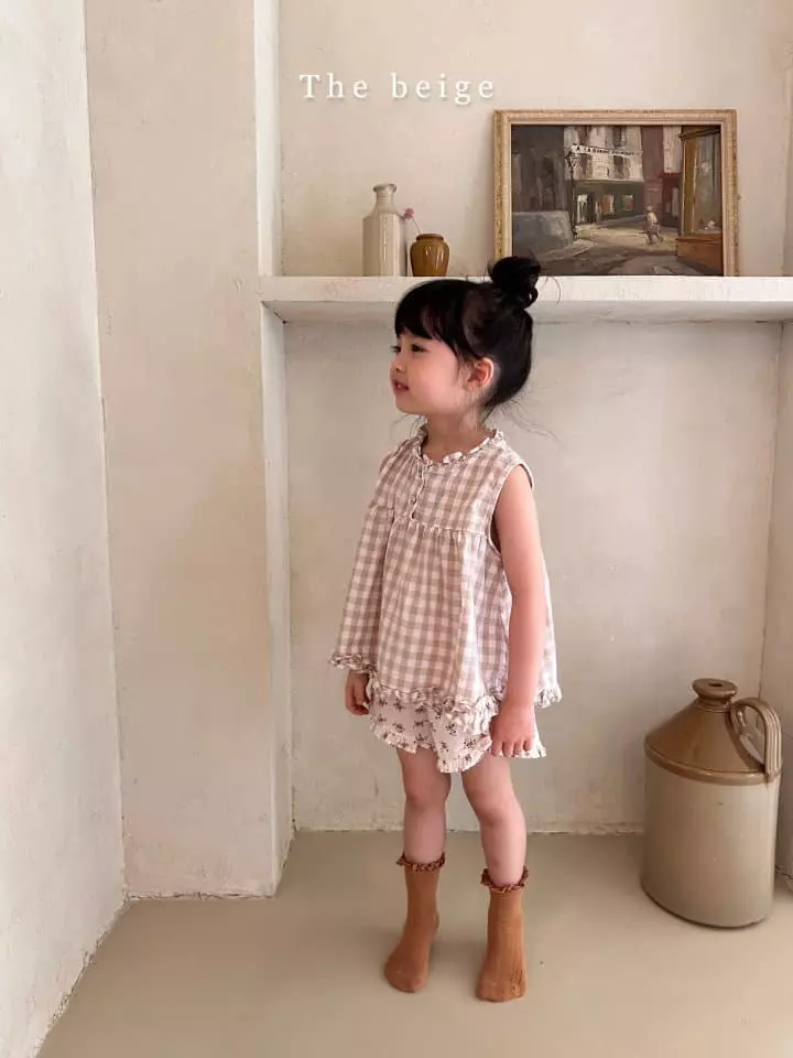 The Beige - Korean Children Fashion - #childrensboutique - Check Frill Blouse - 8