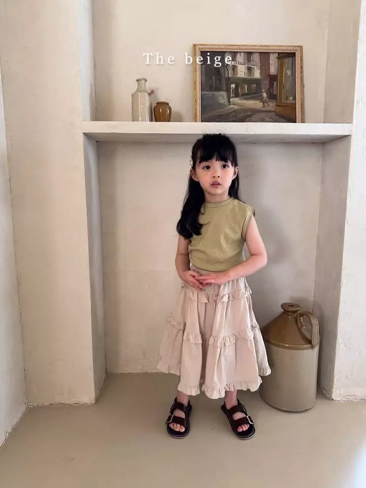 The Beige - Korean Children Fashion - #childofig - Frill Cancan Skirt - 4