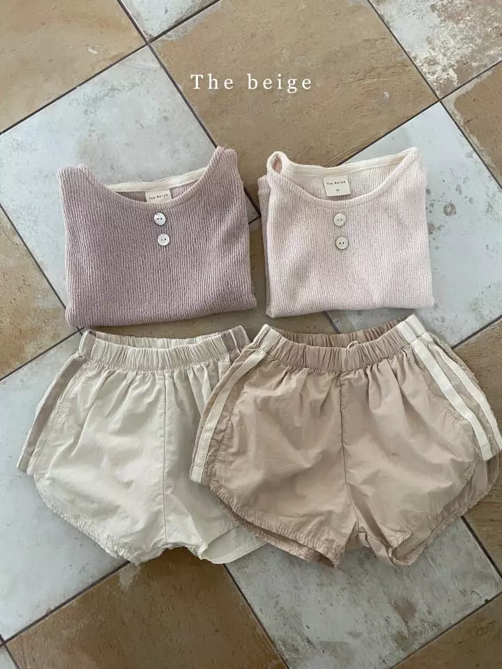 The Beige - Korean Children Fashion - #discoveringself - Line Shorts - 5