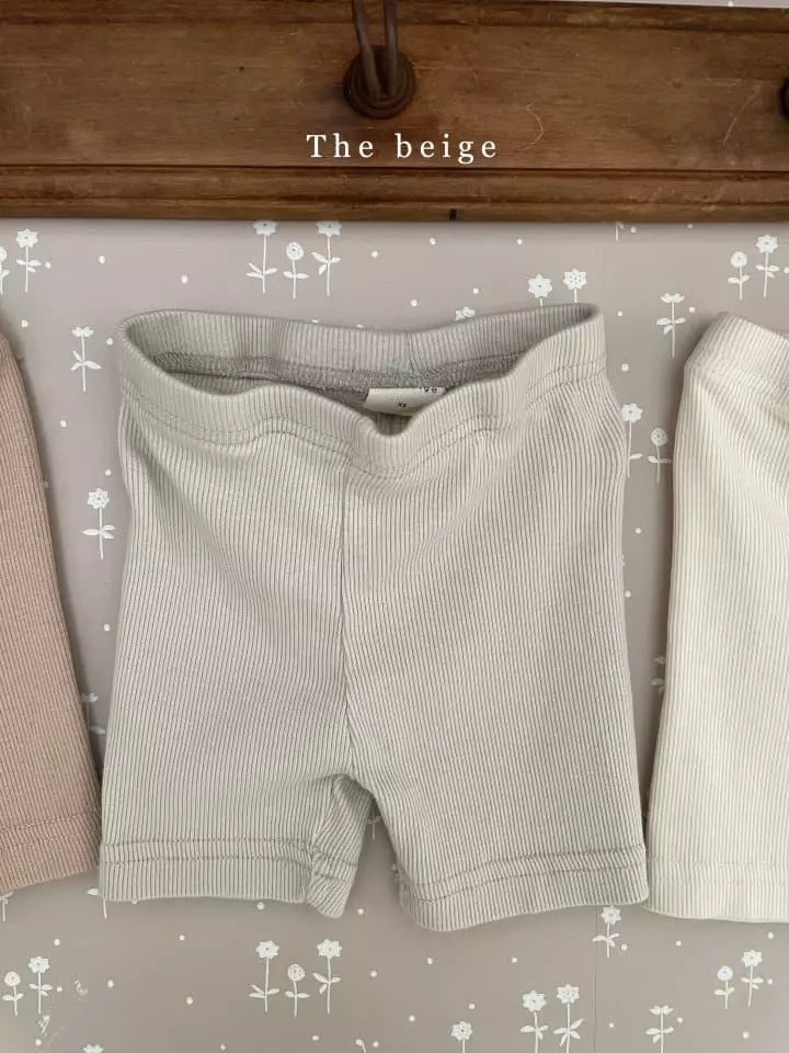 The Beige - Korean Children Fashion - #fashionkids - Short Leggings