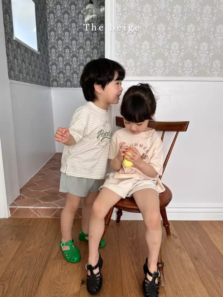 The Beige - Korean Children Fashion - #fashionkids - Terry Shorts - 9