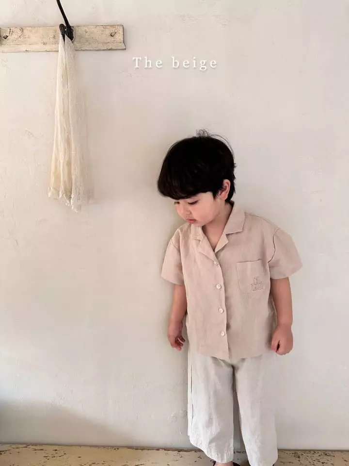 The Beige - Korean Children Fashion - #kidsstore - Linen Shirt - 6