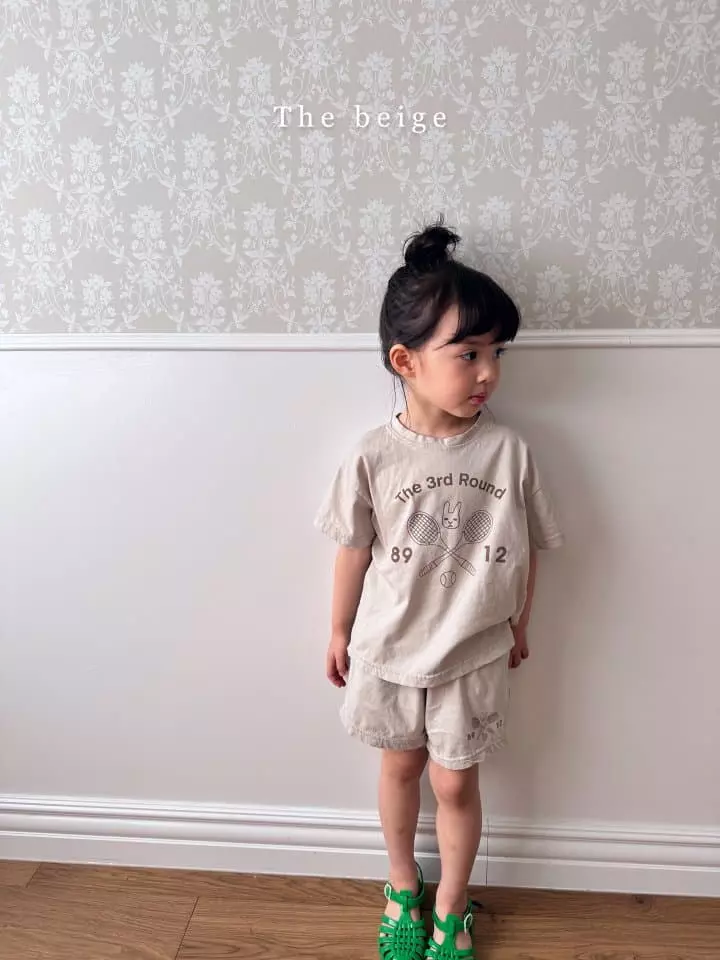 The Beige - Korean Children Fashion - #kidsstore - Tennis Top Bottom Set - 12