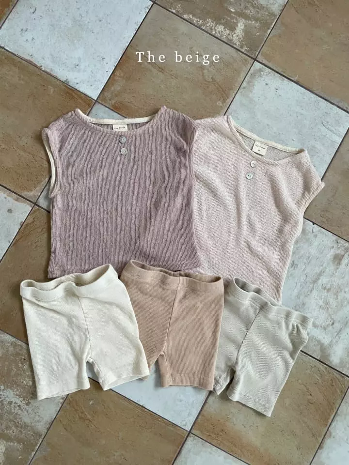 The Beige - Korean Children Fashion - #magicofchildhood - Short Leggings - 7