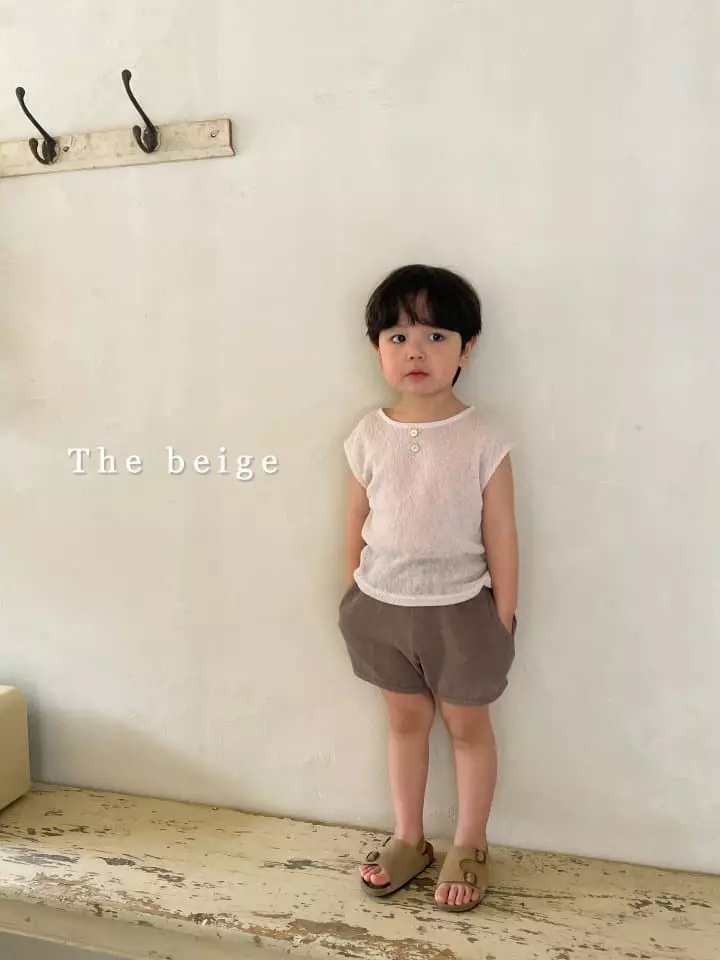 The Beige - Korean Children Fashion - #magicofchildhood - Linen Piping Shorts - 9